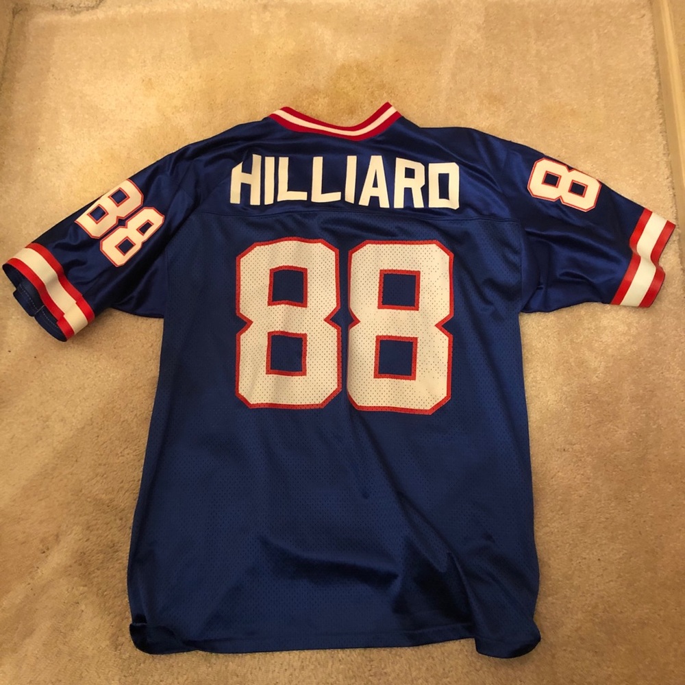 Ike Hilliard Football Giants Jersey
